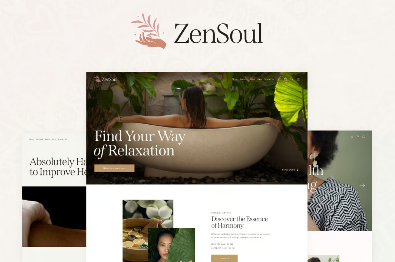 Template Spa Demo 2