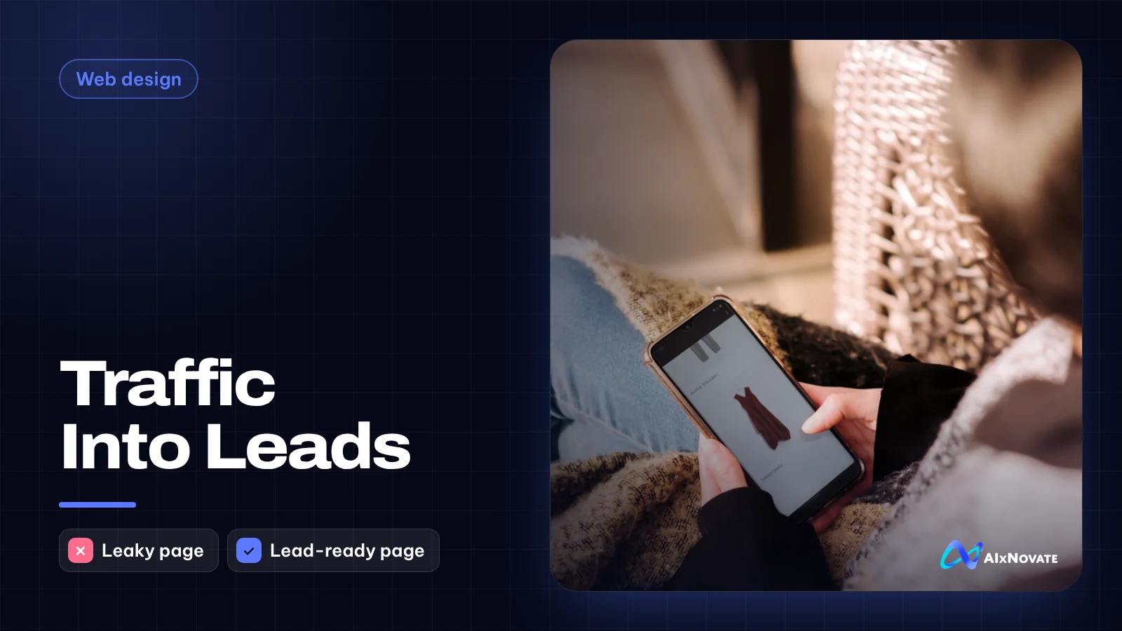 Your website gets visitors but no leads: how to fix it