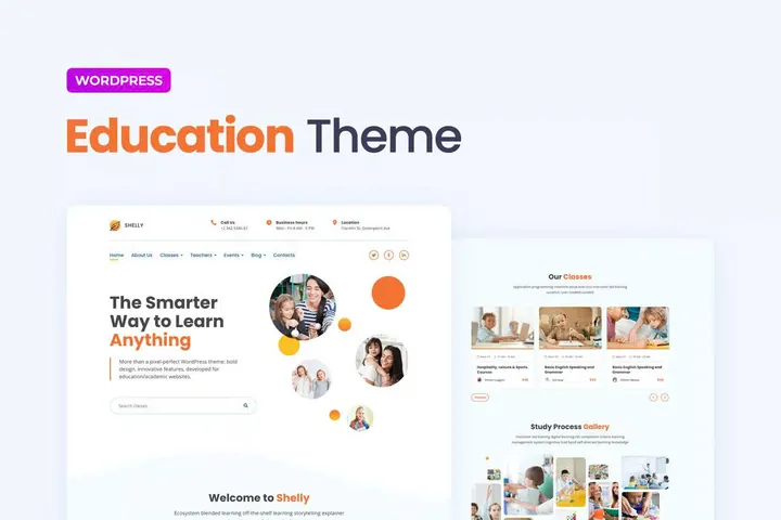 Academy 5 website template