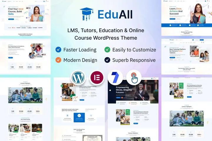 Academy 7 website template