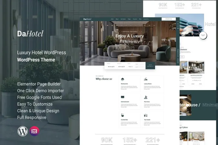 Hotel & Resort 6 website template