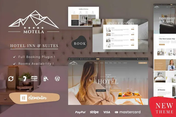 Hotel & Resort 8 website template