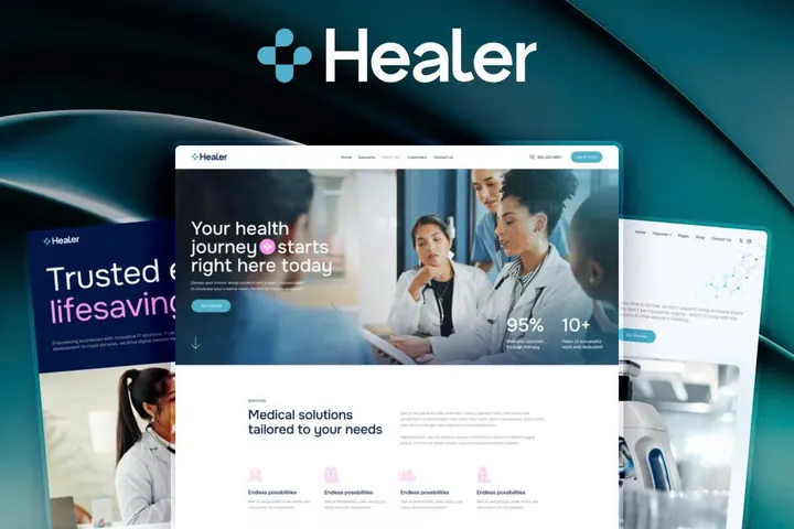 Medical 8 website template