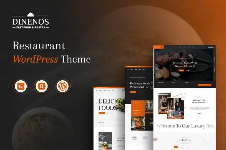 Restaurant 3 website template