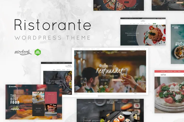 Restaurant 7 website template