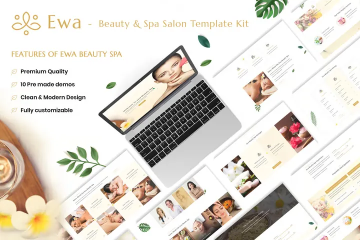 Spa 1 website template