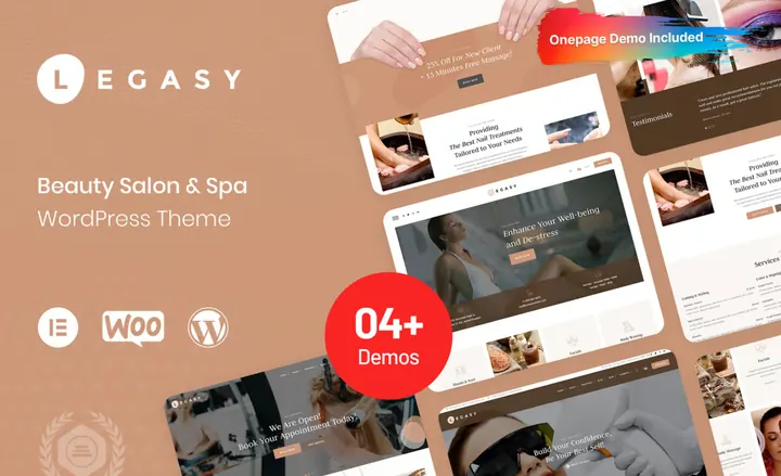 Spa 5 website template