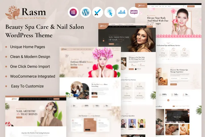 Spa 7 website template