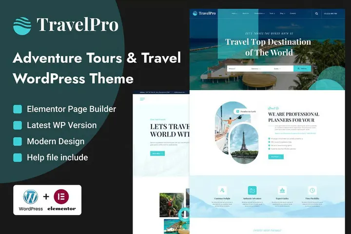 Travel 1 website template