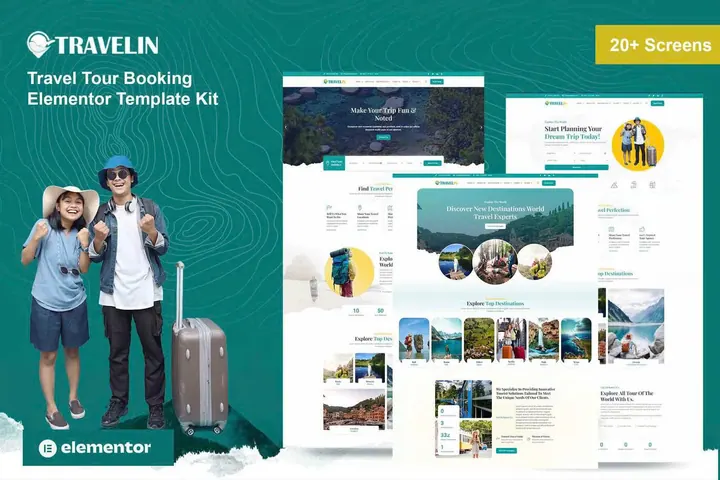Travel 2 website template