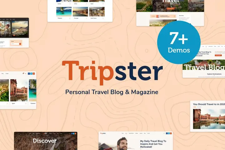 Travel 3 website template