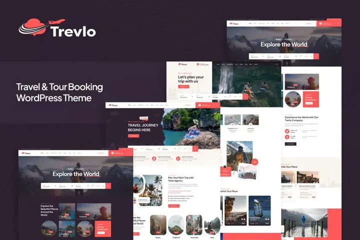 Travel 5 website template